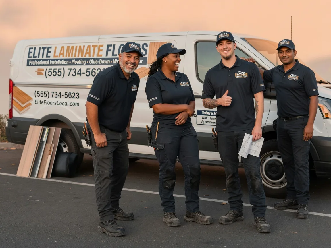 Laminate flooring installation company in Oberon, ND
